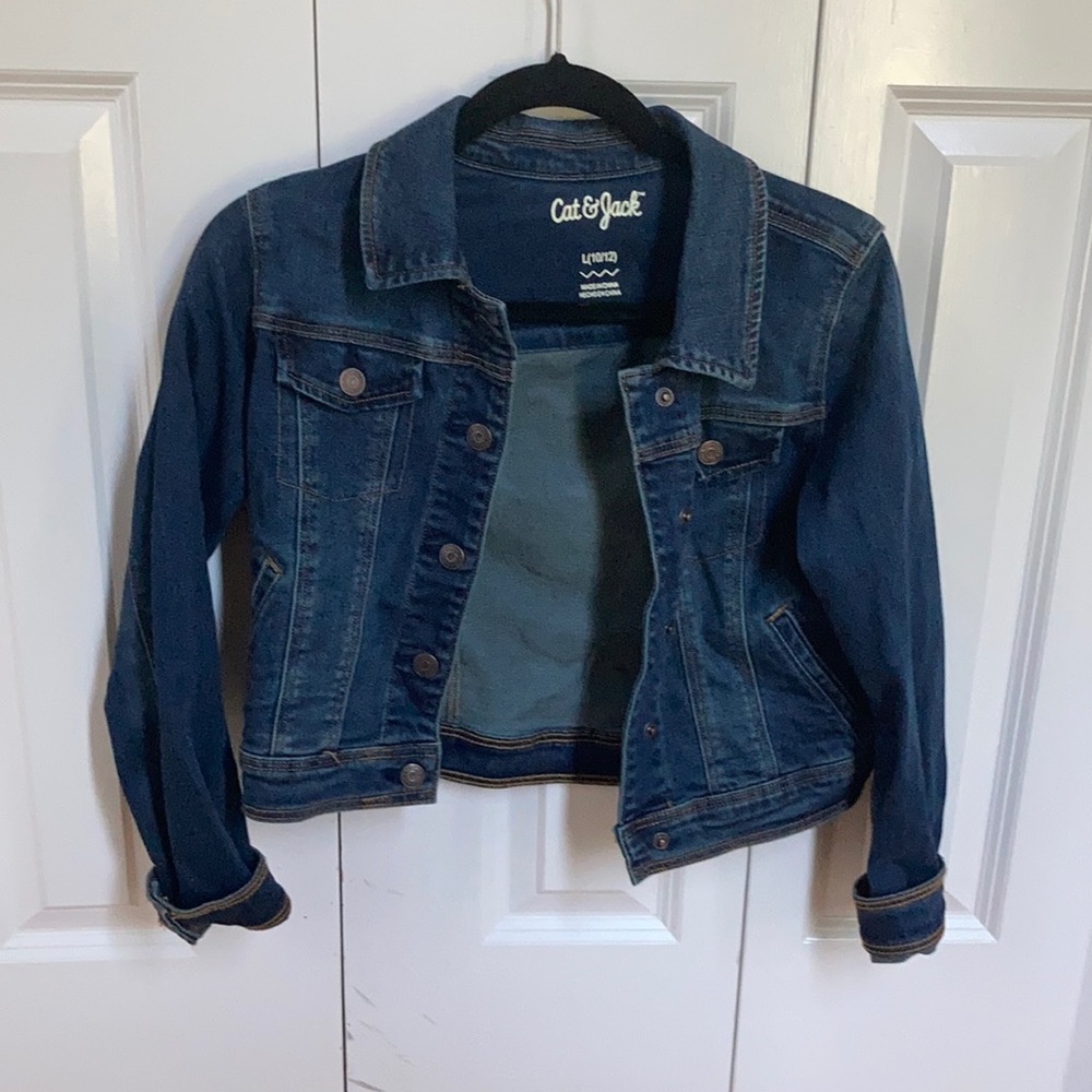 A brand new cat and jack jean jacket ( No tags )